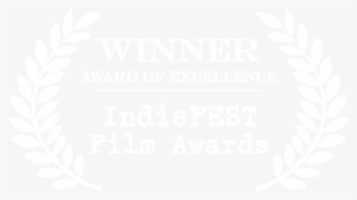 Indiefest Award Of Excellence Laurels - Film Festival Logo White, HD Png Download, Transparent PNG