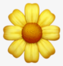 Flower Flowers Emoji Emojis Tumblr - Iphone Flower Emoji Png, Transparent Png, Transparent PNG