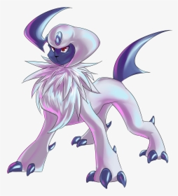 Absol Shiny Absol Since They Were Both Suggested Fun - Cartoon, HD Png Download, Transparent PNG