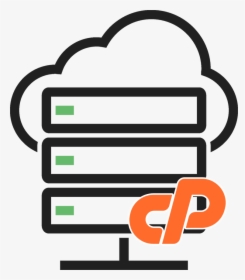 Cloud Server Cpanel - Cloud Server Icon Png, Transparent Png, Transparent PNG