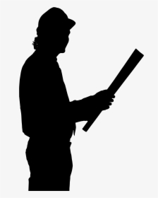 Human Behavior Male Silhouette Line - Silhouette, HD Png Download, Transparent PNG