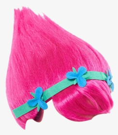 Trolls Hair Png - Pink Wig Dress Up, Transparent Png, Transparent PNG