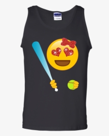 Cute Emoji Softball Player For Girls And Teens Tank - Deebo Bike Rental Shirt, HD Png Download, Transparent PNG