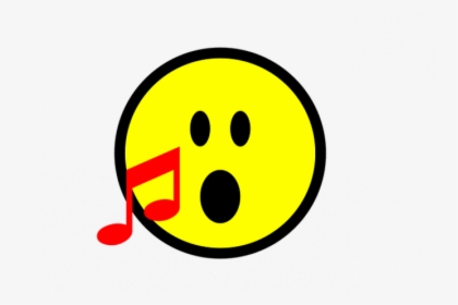 Los Mejores Emoticonos Para Copiar Y Pegar - Singing Emoji Png, Transparent Png, Transparent PNG
