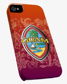Full Wrap I Phone Case W/modern Guam Seal Design W/flourishes - Smartphone, HD Png Download, Transparent PNG