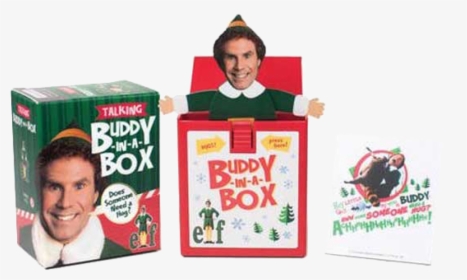 Buddy In A Box Elf , Png Download - Elf Talking Buddy-in-a-box: ""does Somebody Need A, Transparent Png, Transparent PNG
