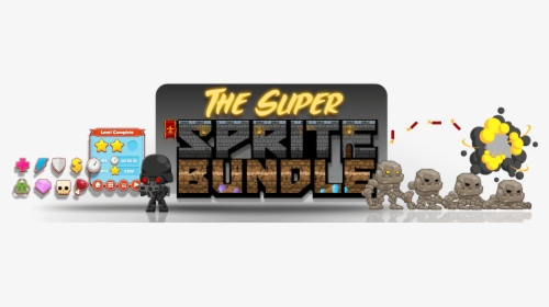 Super Sprite Bundle Header - Pc Game, HD Png Download, Transparent PNG