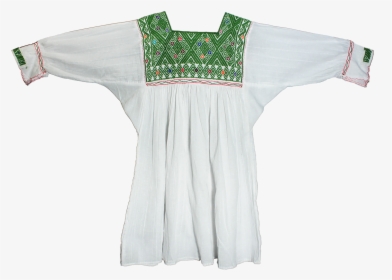 Buy White Blouse Hand Embroidered Chiapas - Blouse, HD Png Download, Transparent PNG