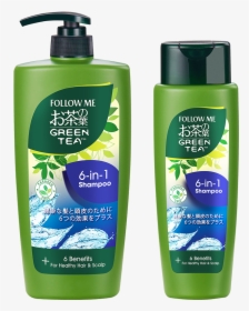 Follow Me Green Tea Shampoo, HD Png Download, Transparent PNG