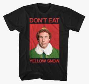 Yellow Snow Elf T-shirt - Don T Eat The Yellow Snow Shirt, HD Png Download, Transparent PNG