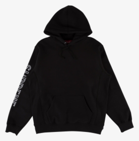 Supreme Sleeve Embroidery Hoodie Ss - Hoodie, HD Png Download, Transparent PNG