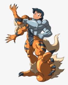 Machamp And Arcanine Suit 02 By Midorimushig-dab2vwn - Ash Machamp Suit, HD Png Download, Transparent PNG