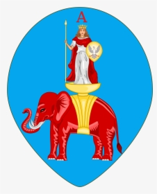 Two Arms Png - Catania Coat Of Arms, Transparent Png, Transparent PNG