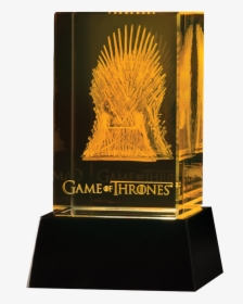 3d Crystal Iron Throne, HD Png Download, Transparent PNG