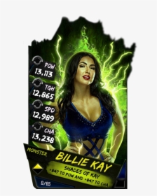 Supercard Billiekay S4 16 Beast - Wwe Supercard Billie Kay, HD Png Download, Transparent PNG