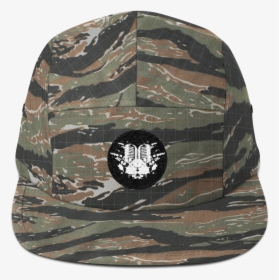 Image Of Rmg Camo 5panel Hat - 5 Panel Hat Palm Tree Logo, HD Png Download, Transparent PNG
