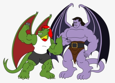Sabrewing Meets Goliath From Gargoyles - Goliath Furaffinity, HD Png Download, Transparent PNG