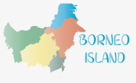Borneo Island Vector, HD Png Download, Transparent PNG