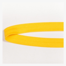 Folded Cotton Jersey Biasband Yellow - Illustration, HD Png Download, Transparent PNG