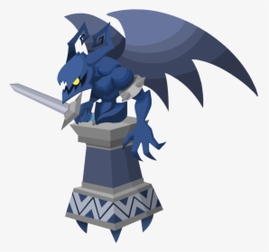Kingdom Hearts Gargoyle Knight , Png Download - Kingdom Hearts Gargoyles, Transparent Png, Transparent PNG