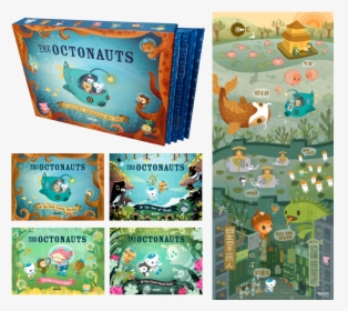 The Octonauts Underwater Adventures Box Set - Octonauts Underwater Adventures Box Set, HD Png Download, Transparent PNG
