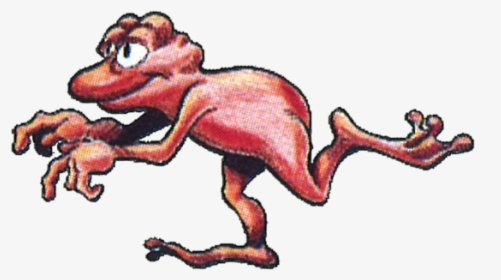 600px-bubsy Md Art Frog - Cartoon, HD Png Download, Transparent PNG