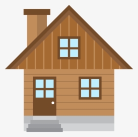 Home House Log Cabin - Straw House 3 Little Pigs, HD Png Download, Transparent PNG