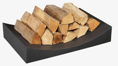 Black Log Holder Radius Small - Wood-burning Stove, HD Png Download, Transparent PNG