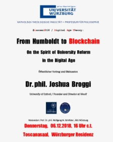University Of Würzburg, HD Png Download, Transparent PNG