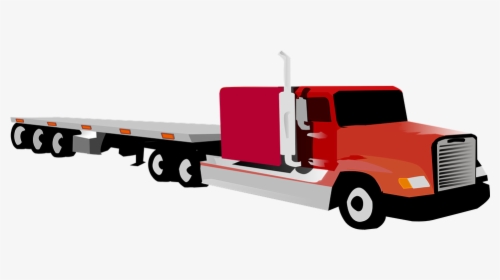 Truck-43056 960 - Flatbed Truck Clip Art, HD Png Download, Transparent PNG