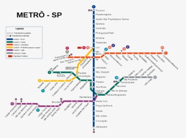 Metro Do Sao Paulo, HD Png Download, Transparent PNG