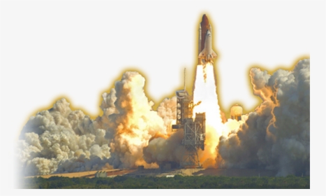 Shuttle Launch , Png Download - Rocket Powerpoint Background, Transparent Png, Transparent PNG