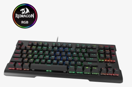 Redragon K561 Visnu Mechanical Gaming Keyboard, Anti-ghosting - Red Square Old School, HD Png Download, Transparent PNG