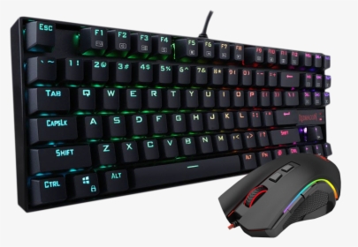 Redragon Gaming Keyboard And Mouse, HD Png Download, Transparent PNG