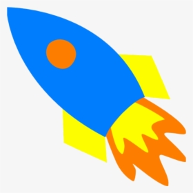 Rocket Ship Rocketship Clipart Blue Clip Art At Clker - Rocket Ship Clipart, HD Png Download, Transparent PNG