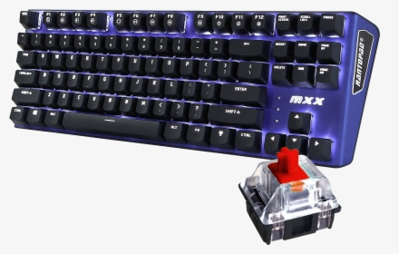 Blue Switches Keyboard, HD Png Download, Transparent PNG