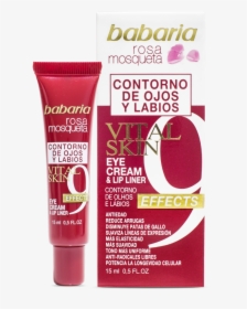 Contorno De Ojos Y Labios 9 Efectos De Babaria - Cosmetics, HD Png Download, Transparent PNG