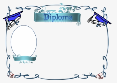 Transparent Diploma Clipart - Moldura Diploma Png, Png Download, Transparent PNG