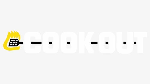 Cook-out Logo - Cookout Logo Black Background, HD Png Download, Transparent PNG