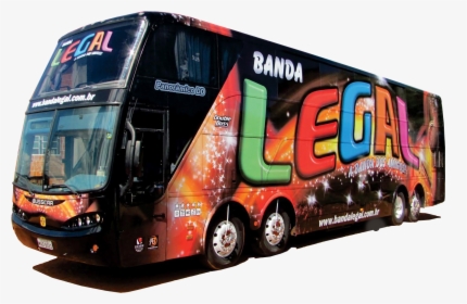 Ônibus Banda Legal 2018, HD Png Download, Transparent PNG