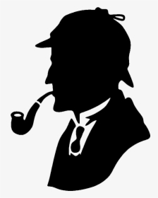 His Last Bow Sherlock Holmes - Sherlock Holmes Silhouette, HD Png Download, Transparent PNG