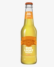 Transparent Bud Light Bottle Png - Orange Beer Bud Light, Png Download, Transparent PNG