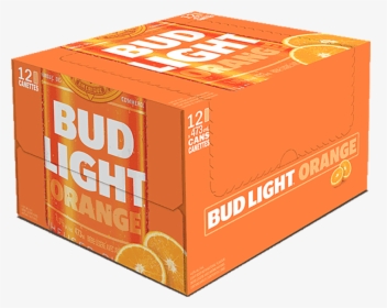 Bud Light Orange 12 X 355 Ml - Bud Light Orange 12 Pack 355 Ml, HD Png Download, Transparent PNG