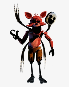 Transparent Fnaf Ender - Foxy From Five Nights At Freddy's 1, HD Png Download, Transparent PNG