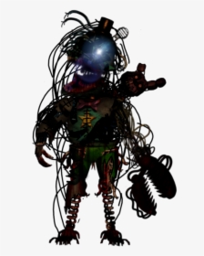 #scrap #fnaf21edits #fnaf6 #ffps #scrapbaby #ennard - Illustration, HD Png Download, Transparent PNG
