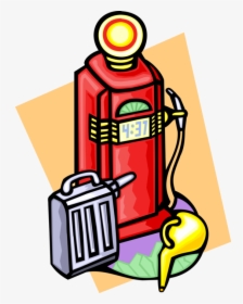 Vector Illustration Of Fossil Fuel Petroleum Gas Service - Gas, HD Png Download, Transparent PNG