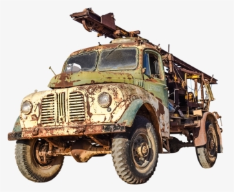 Old Truck Png - Old Rusty Car Png, Transparent Png, Transparent PNG