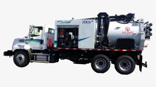 M#sized Hydro Excavation Truck Hx-6 - Trailer Truck, HD Png Download, Transparent PNG