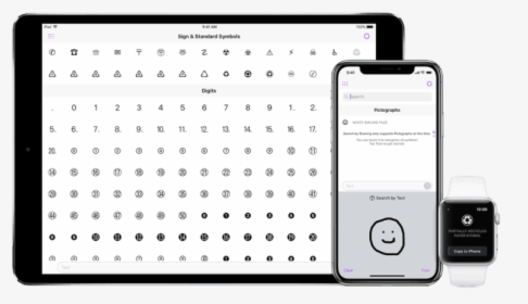 Unichar Works Everywhere - Unicode Character On Iphone, HD Png Download, Transparent PNG