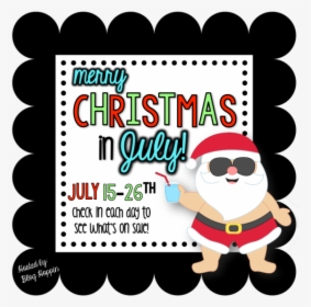 Christmas In July Png - 12 Days Of Christmas In July, Transparent Png, Transparent PNG